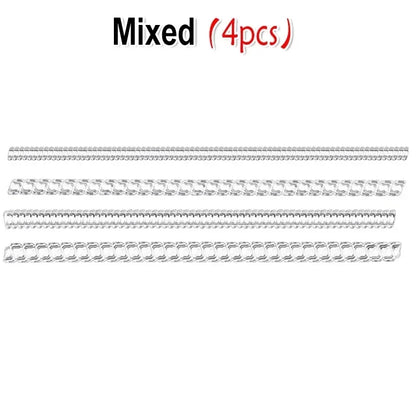 12PCS 8 Sizes Silicone Invisible Clear Ring Size Resizer Loose Rings Reducer Ring Sizer Fit Any Rings Jewelry Tools Tightener